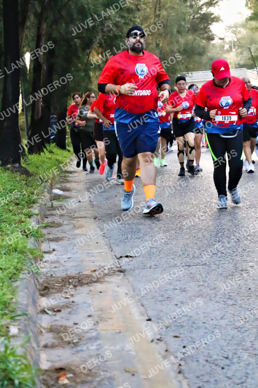 Foto de la CARRERA BIMBO GLOBAL RACE GUADALAJARA en Centro Comercial Andares, Blvd. Puerta de Hierro 4965, Zapopan a las 07:04 · dorsal 1839, 2972
