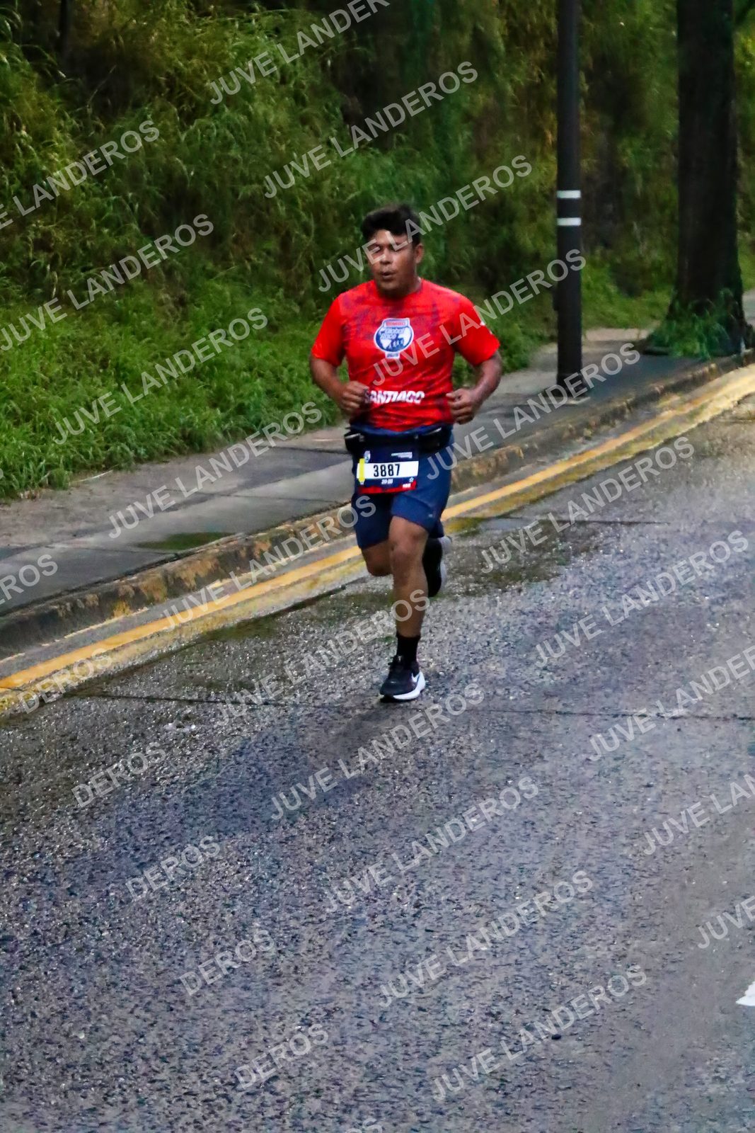 Foto de la CARRERA BIMBO GLOBAL RACE GUADALAJARA en Centro Comercial Andares, Blvd. Puerta de Hierro 4965, Zapopan a las 06:37 · dorsal 3887