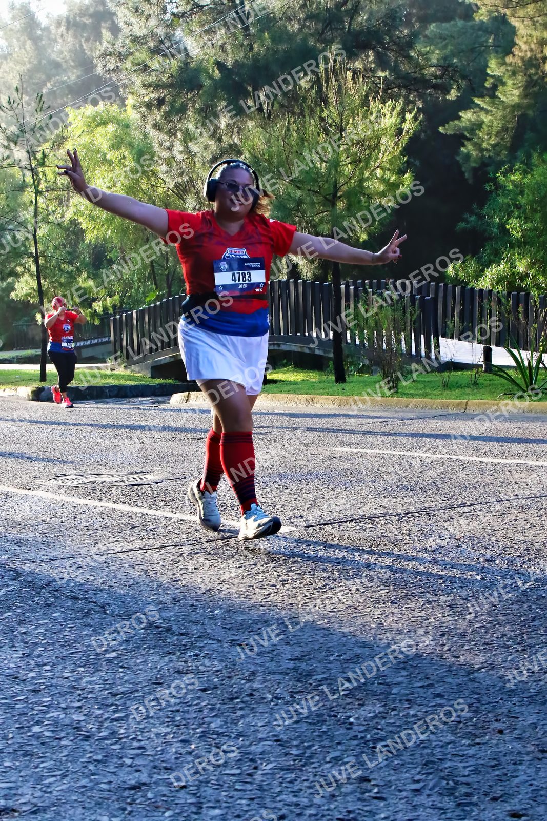 Foto de la CARRERA BIMBO GLOBAL RACE GUADALAJARA en Centro Comercial Andares, Blvd. Puerta de Hierro 4965, Zapopan a las 07:32 · dorsal 4783