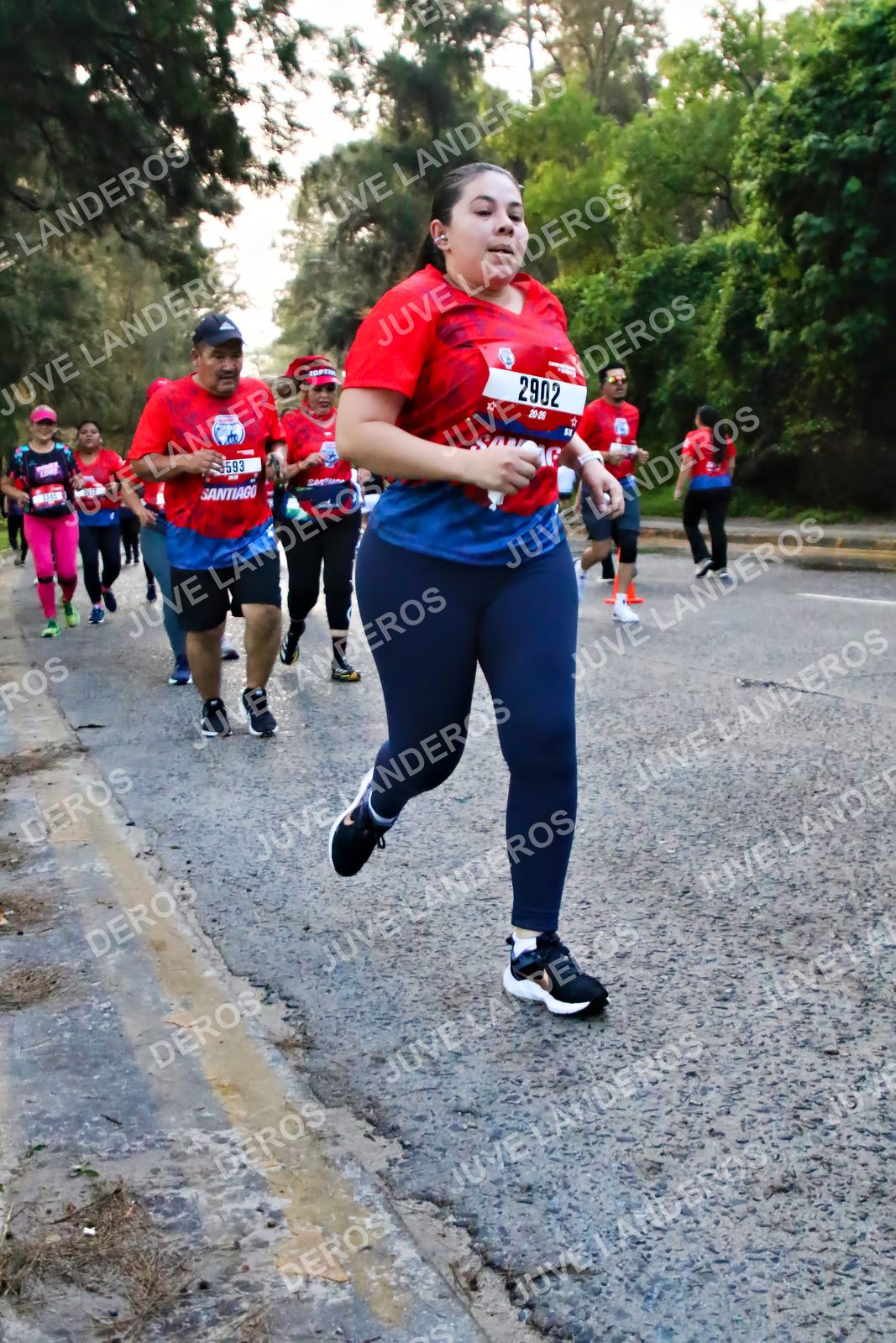 Foto de la CARRERA BIMBO GLOBAL RACE GUADALAJARA en Centro Comercial Andares, Blvd. Puerta de Hierro 4965, Zapopan a las 07:03 · dorsal 2902