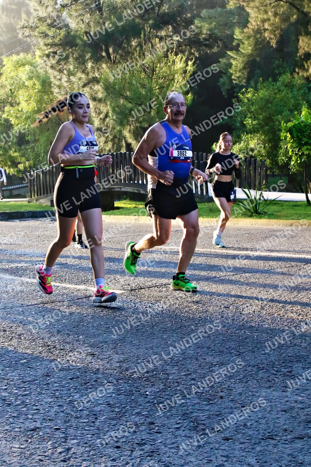 Foto de la CARRERA BIMBO GLOBAL RACE GUADALAJARA en Centro Comercial Andares, Blvd. Puerta de Hierro 4965, Zapopan a las 07:24 · dorsal 3862