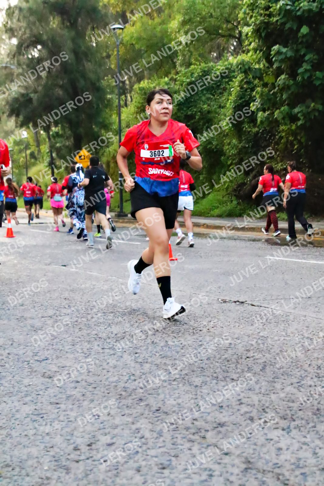 Foto de la CARRERA BIMBO GLOBAL RACE GUADALAJARA en Centro Comercial Andares, Blvd. Puerta de Hierro 4965, Zapopan a las 04:59 · dorsal 3602
