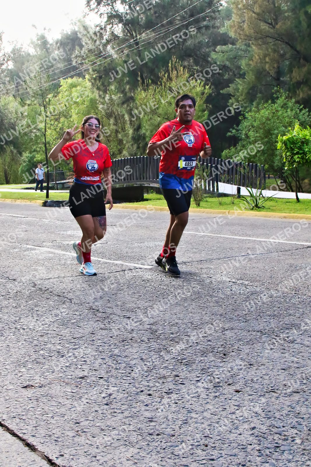 Foto de la CARRERA BIMBO GLOBAL RACE GUADALAJARA en Centro Comercial Andares, Blvd. Puerta de Hierro 4965, Zapopan a las 07:45 · dorsal 4853