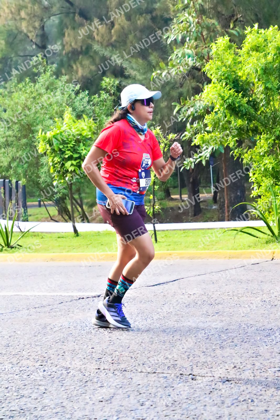 Foto de la CARRERA BIMBO GLOBAL RACE GUADALAJARA en Centro Comercial Andares, Blvd. Puerta de Hierro 4965, Zapopan a las 07:44