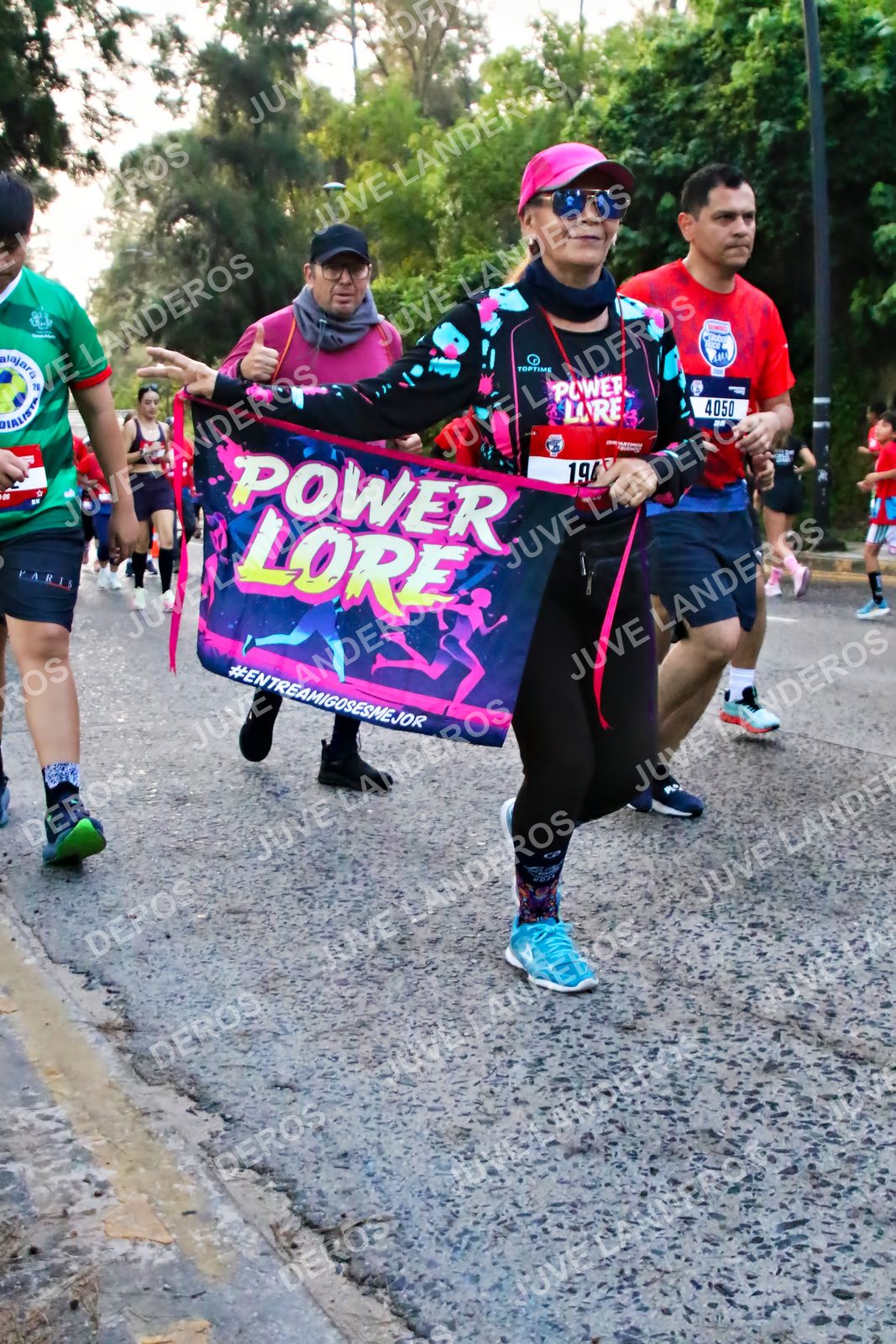 Foto de la CARRERA BIMBO GLOBAL RACE GUADALAJARA en Centro Comercial Andares, Blvd. Puerta de Hierro 4965, Zapopan a las 07:00 · dorsal 4050, 194