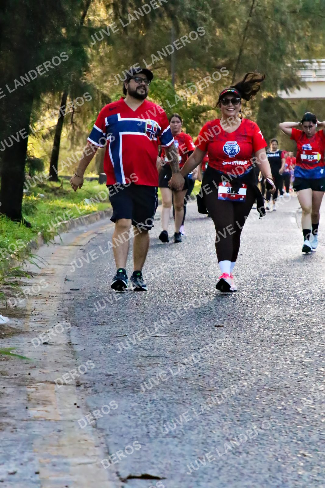 Foto de la CARRERA BIMBO GLOBAL RACE GUADALAJARA en Centro Comercial Andares, Blvd. Puerta de Hierro 4965, Zapopan a las 07:09 · dorsal 3125