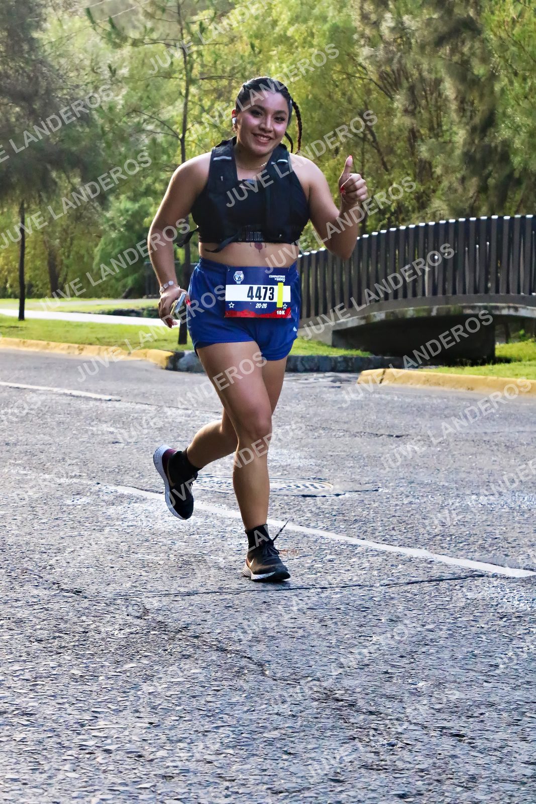 Foto de la CARRERA BIMBO GLOBAL RACE GUADALAJARA en Centro Comercial Andares, Blvd. Puerta de Hierro 4965, Zapopan a las 07:37 · dorsal 4473