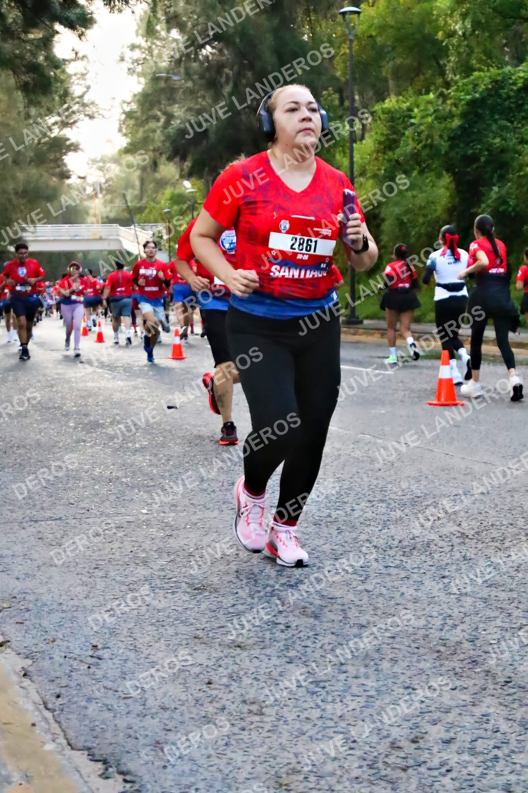 Foto de la CARRERA BIMBO GLOBAL RACE GUADALAJARA en Centro Comercial Andares, Blvd. Puerta de Hierro 4965, Zapopan a las 05:00 · dorsal 2861