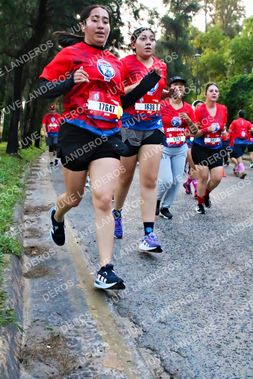 Foto de la CARRERA BIMBO GLOBAL RACE GUADALAJARA en Centro Comercial Andares, Blvd. Puerta de Hierro 4965, Zapopan a las 07:00 · dorsal 1638, 17647, 3417, 1743
