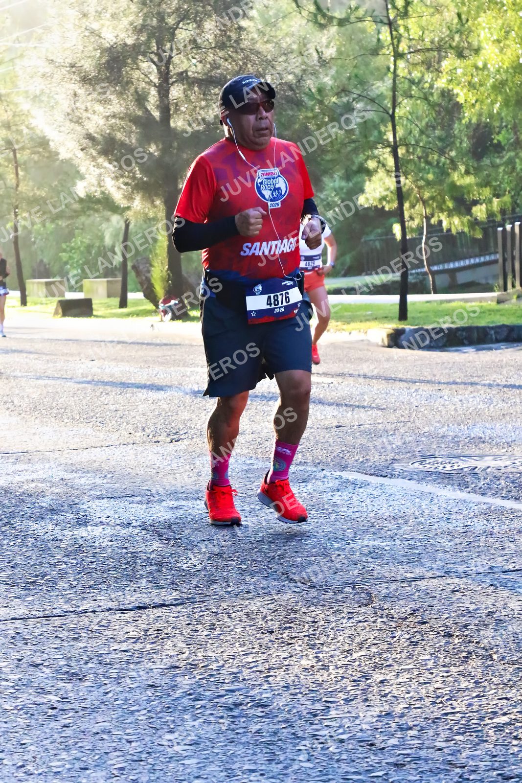 Foto de la CARRERA BIMBO GLOBAL RACE GUADALAJARA en Centro Comercial Andares, Blvd. Puerta de Hierro 4965, Zapopan a las 07:24 · dorsal 4876