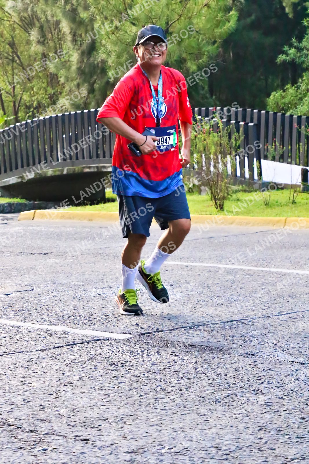 Foto de la CARRERA BIMBO GLOBAL RACE GUADALAJARA en Centro Comercial Andares, Blvd. Puerta de Hierro 4965, Zapopan a las 07:42 · dorsal 3947