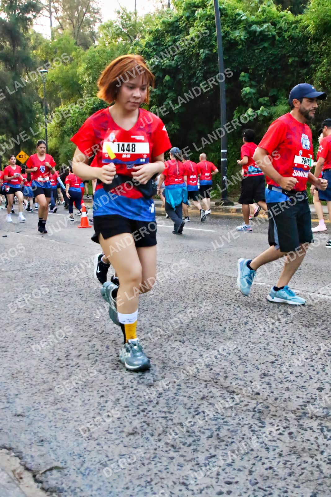 Foto de la CARRERA BIMBO GLOBAL RACE GUADALAJARA en Centro Comercial Andares, Blvd. Puerta de Hierro 4965, Zapopan a las 07:02 · dorsal 1448, 2849