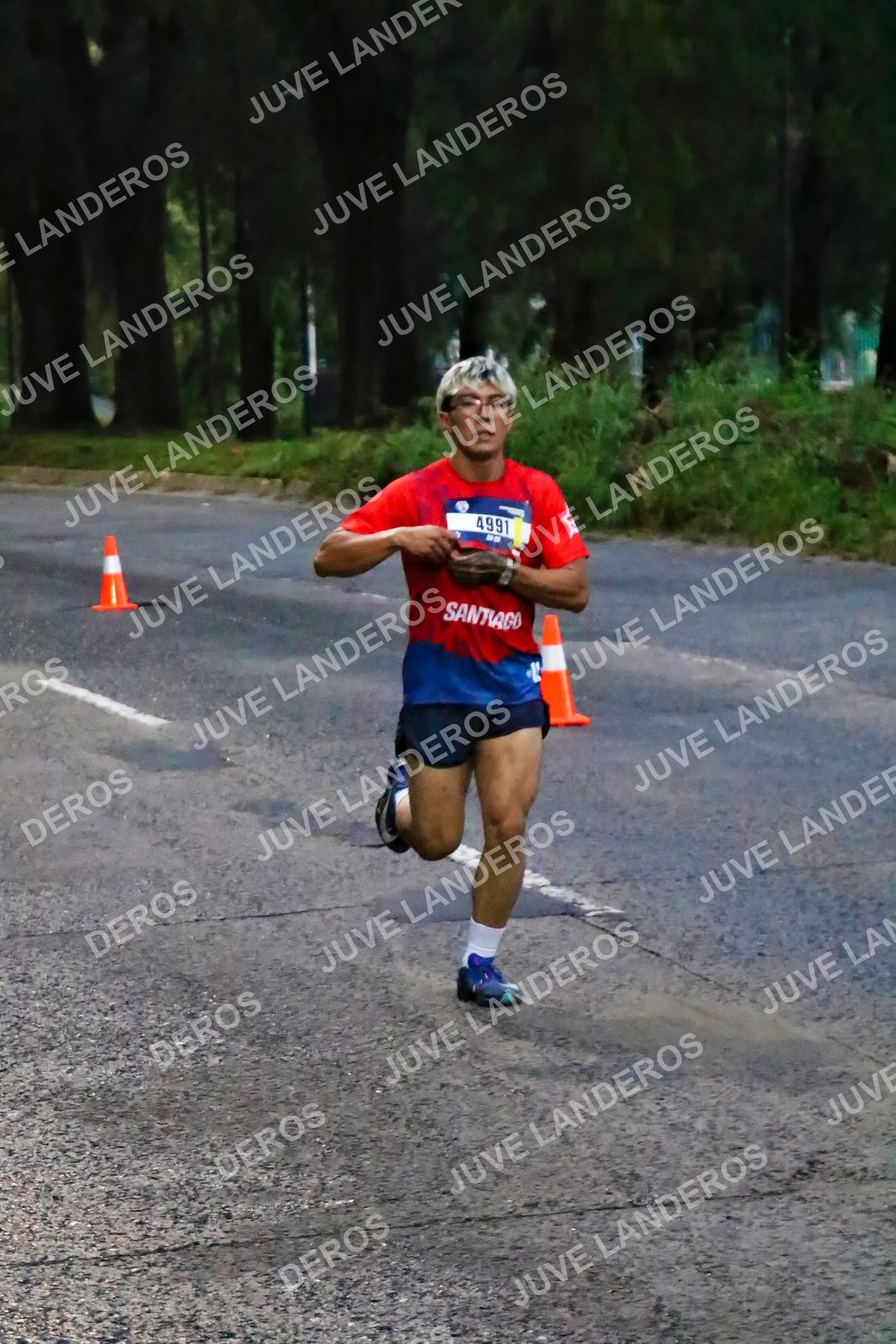 Foto de la CARRERA BIMBO GLOBAL RACE GUADALAJARA en Centro Comercial Andares, Blvd. Puerta de Hierro 4965, Zapopan a las 06:35 · dorsal 4991