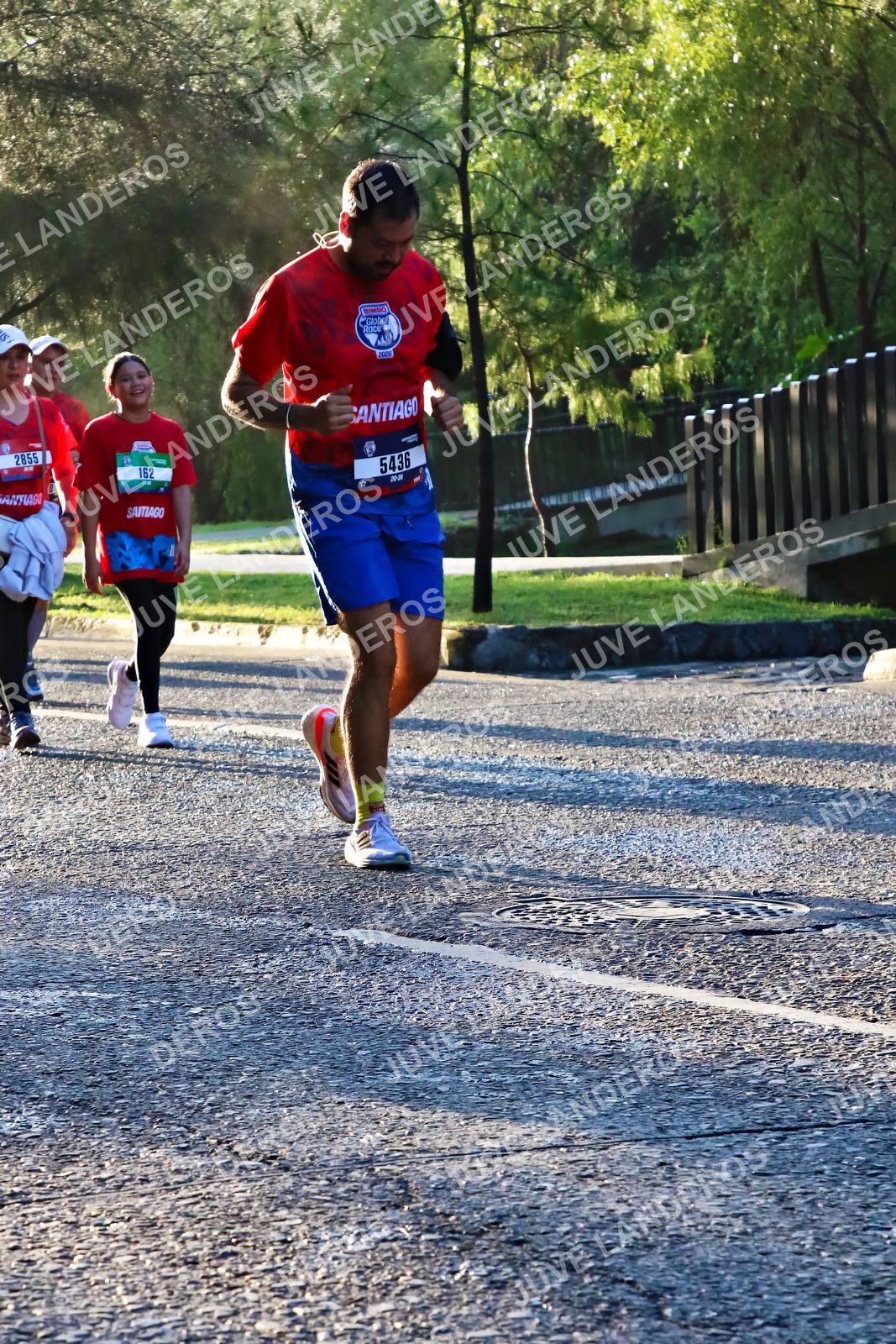 Foto de la CARRERA BIMBO GLOBAL RACE GUADALAJARA en Centro Comercial Andares, Blvd. Puerta de Hierro 4965, Zapopan a las 07:26 · dorsal 5436, 2855, 162