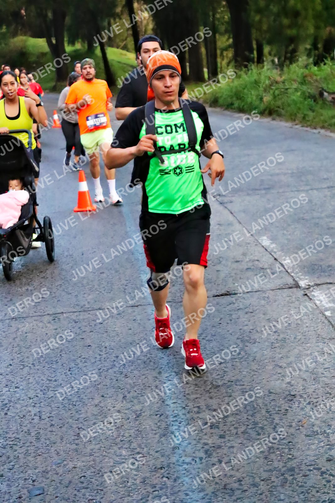 Foto de la CARRERA BIMBO GLOBAL RACE GUADALAJARA en Centro Comercial Andares, Blvd. Puerta de Hierro 4965, Zapopan a las 04:50