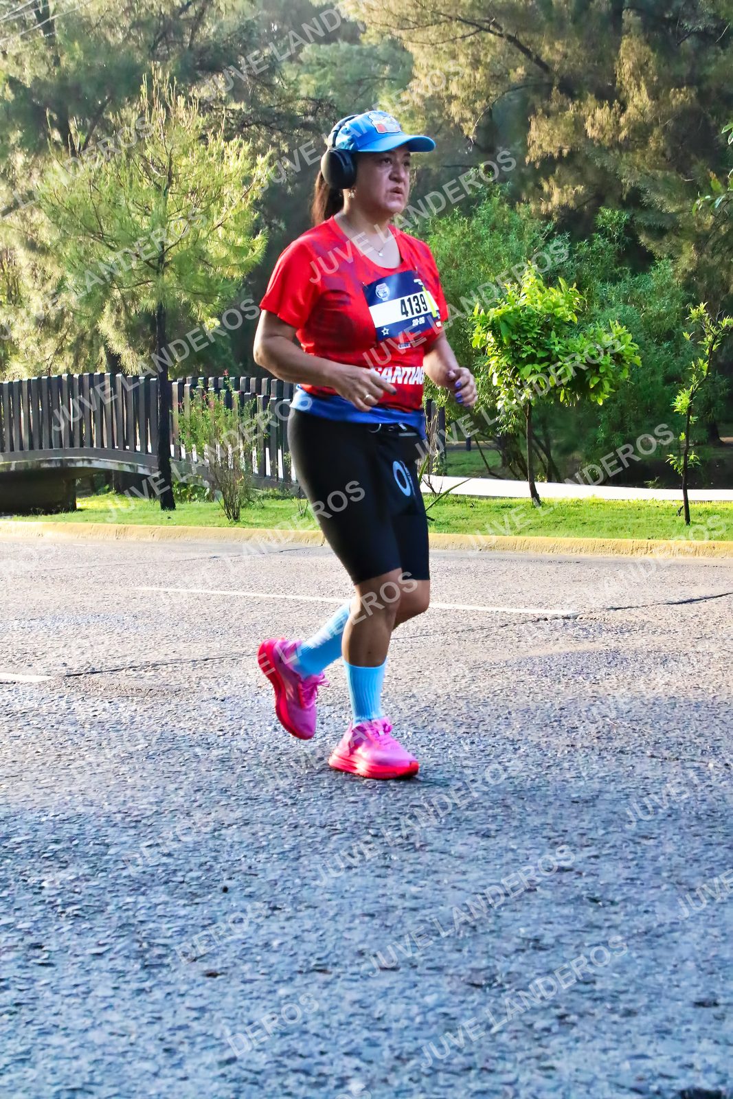 Foto de la CARRERA BIMBO GLOBAL RACE GUADALAJARA en Centro Comercial Andares, Blvd. Puerta de Hierro 4965, Zapopan a las 07:33 · dorsal 4139