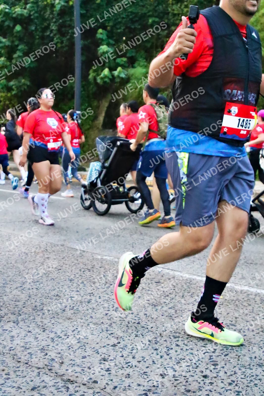 Foto de la CARRERA BIMBO GLOBAL RACE GUADALAJARA en Centro Comercial Andares, Blvd. Puerta de Hierro 4965, Zapopan a las 07:00 · dorsal 1485