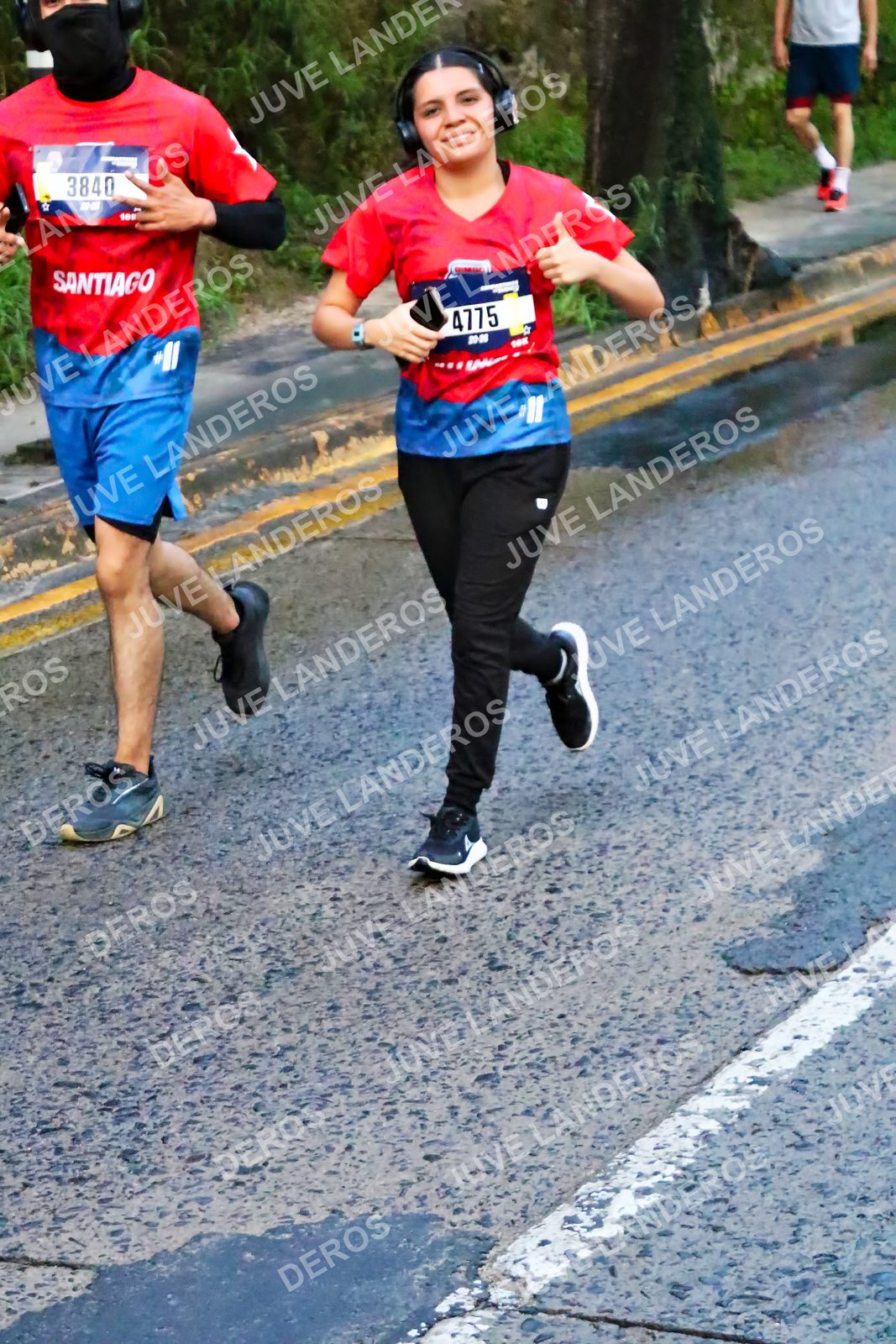 Foto de la CARRERA BIMBO GLOBAL RACE GUADALAJARA en Centro Comercial Andares, Blvd. Puerta de Hierro 4965, Zapopan a las 04:52 · dorsal 3840, 4775