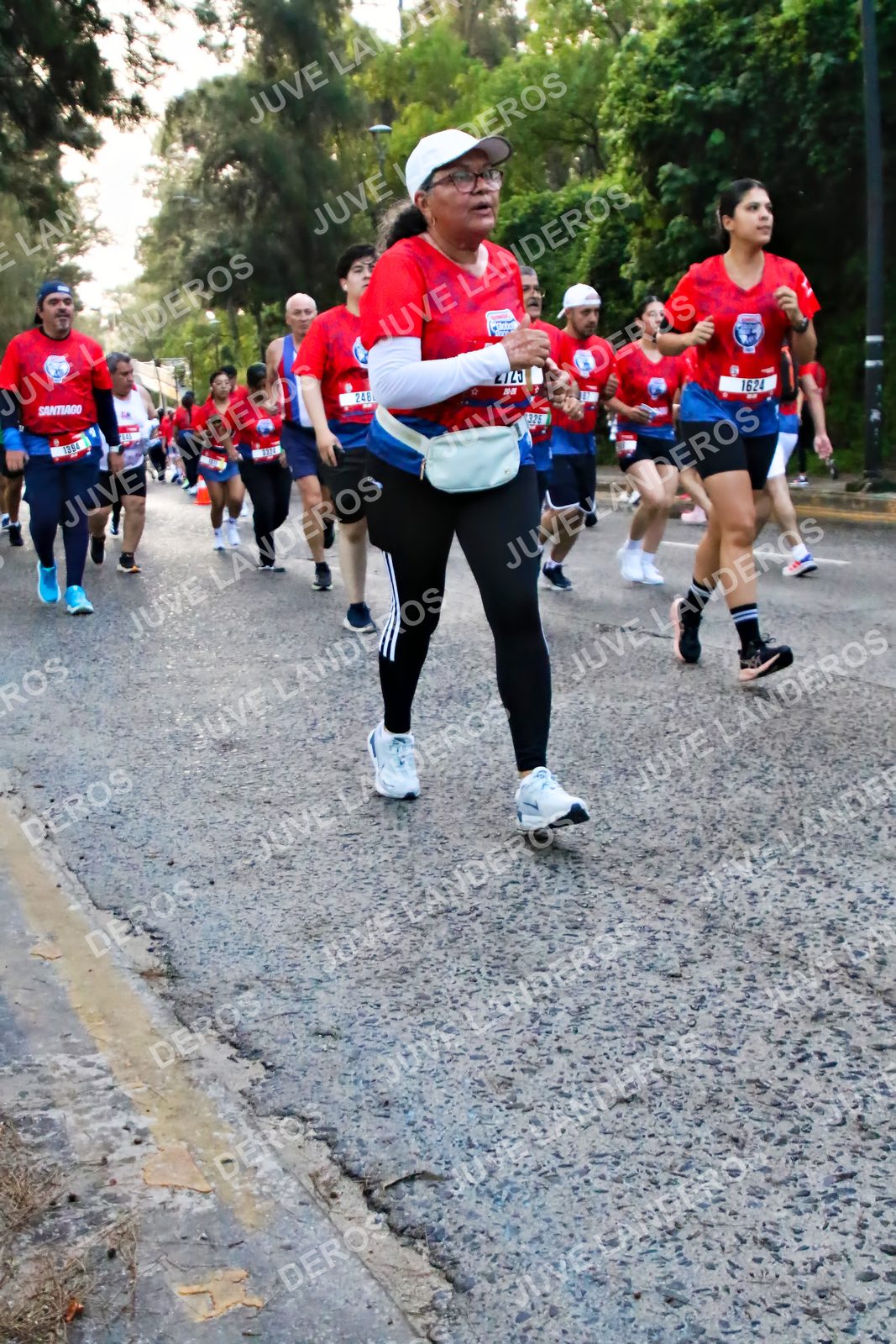 Foto de la CARRERA BIMBO GLOBAL RACE GUADALAJARA en Centro Comercial Andares, Blvd. Puerta de Hierro 4965, Zapopan a las 07:02 · dorsal 1624, 248