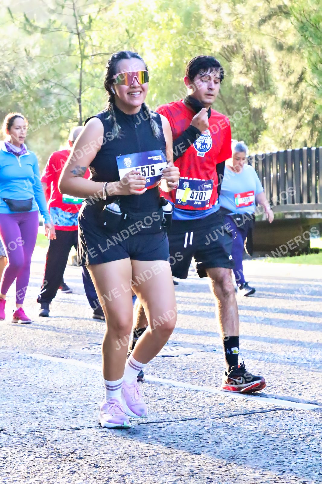 Foto de la CARRERA BIMBO GLOBAL RACE GUADALAJARA en Centro Comercial Andares, Blvd. Puerta de Hierro 4965, Zapopan a las 07:24 · dorsal 4707, 26