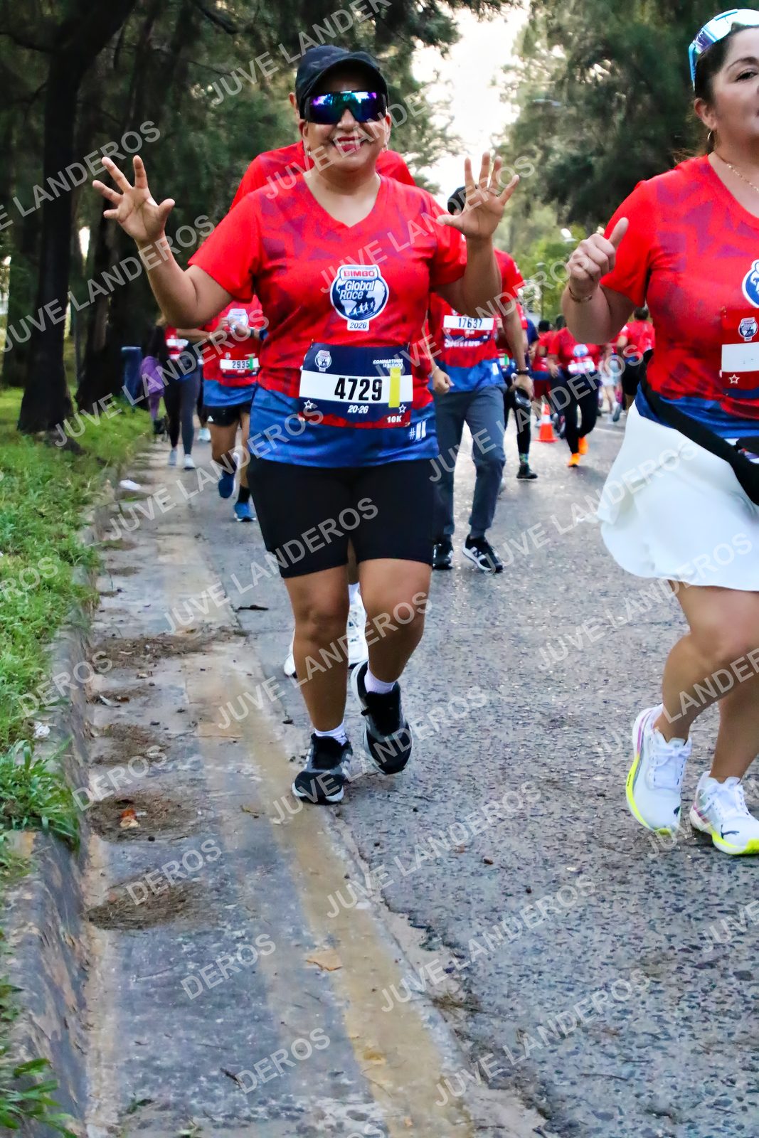 Foto de la CARRERA BIMBO GLOBAL RACE GUADALAJARA en Centro Comercial Andares, Blvd. Puerta de Hierro 4965, Zapopan a las 07:01 · dorsal 4729, 17637, 2935
