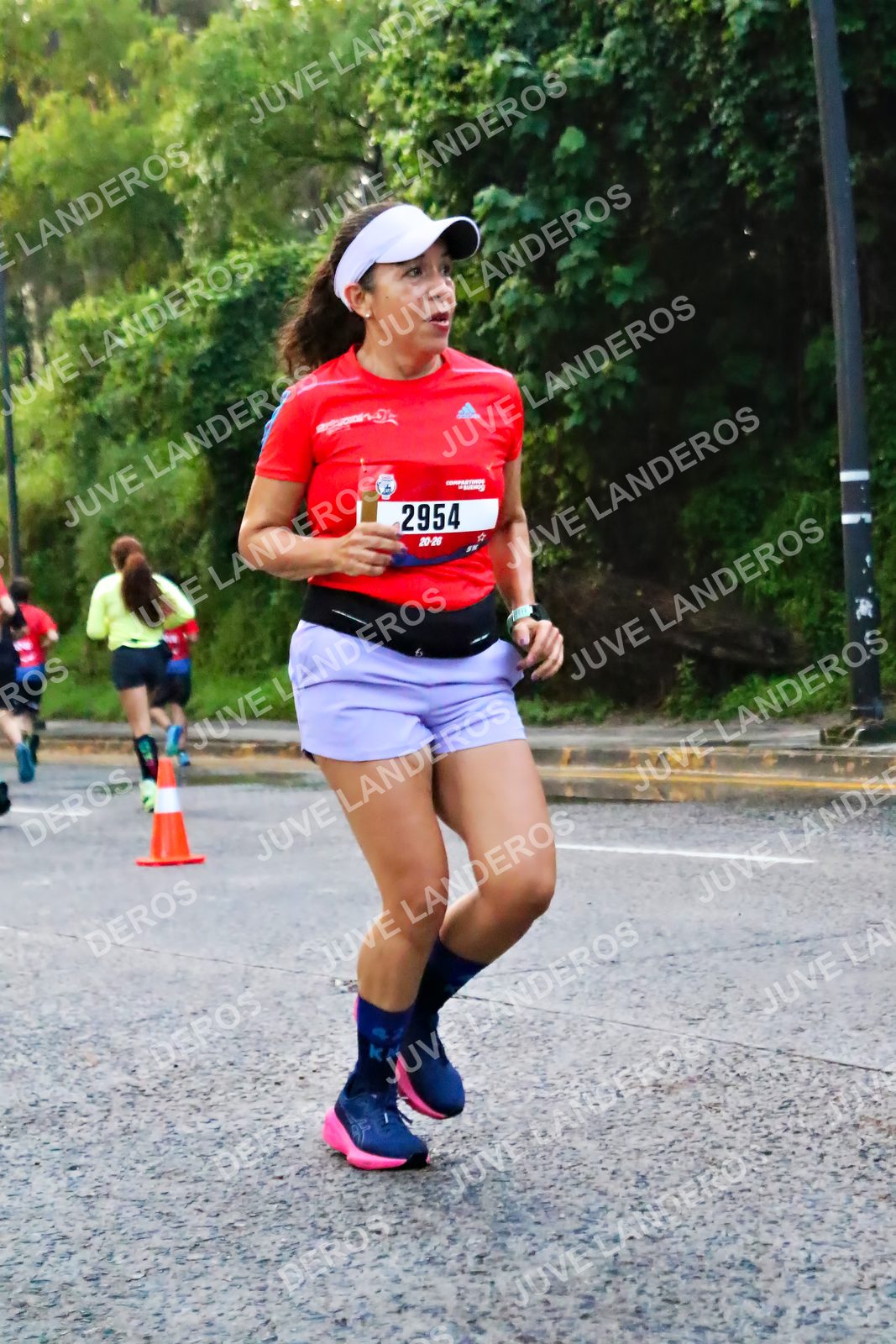 Foto de la CARRERA BIMBO GLOBAL RACE GUADALAJARA en Centro Comercial Andares, Blvd. Puerta de Hierro 4965, Zapopan a las 04:59 · dorsal 2954