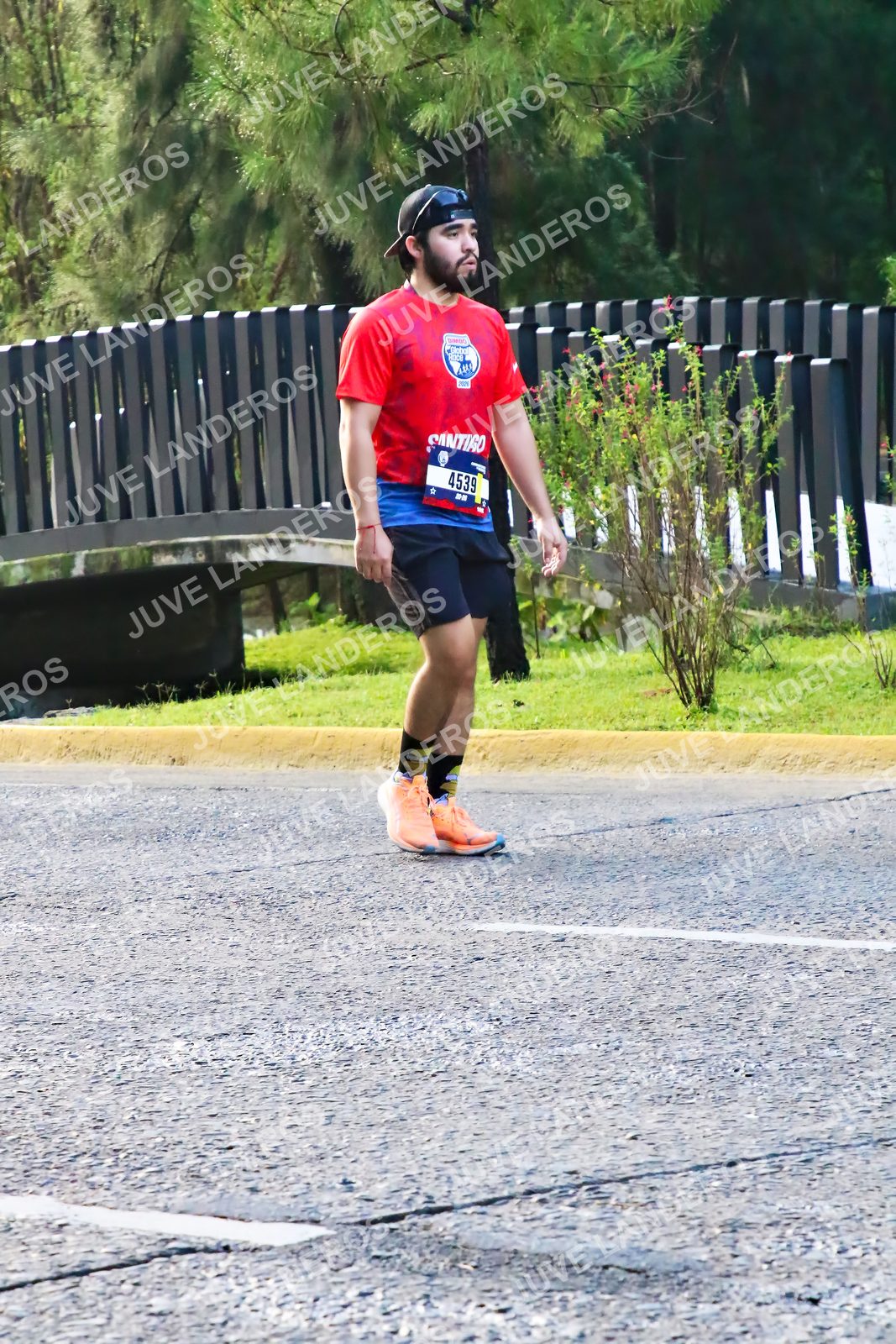 Foto de la CARRERA BIMBO GLOBAL RACE GUADALAJARA en Centro Comercial Andares, Blvd. Puerta de Hierro 4965, Zapopan a las 07:42 · dorsal 4539