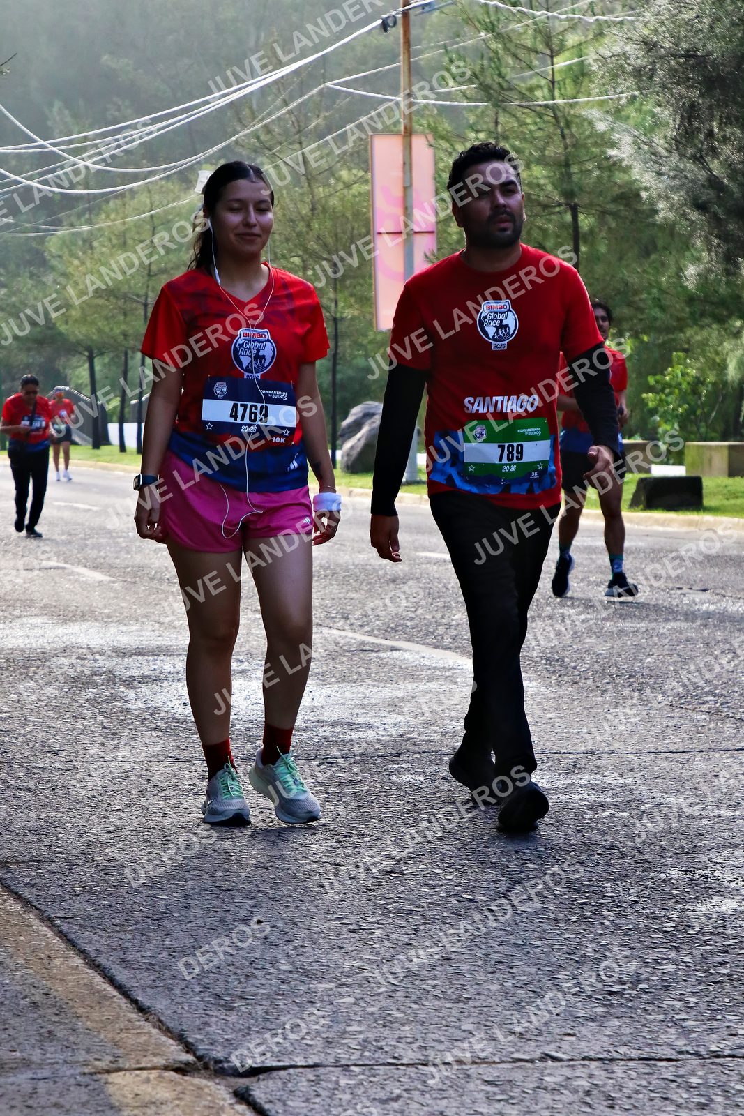 Foto de la CARRERA BIMBO GLOBAL RACE GUADALAJARA en Centro Comercial Andares, Blvd. Puerta de Hierro 4965, Zapopan a las 07:46 · dorsal 789, 4769