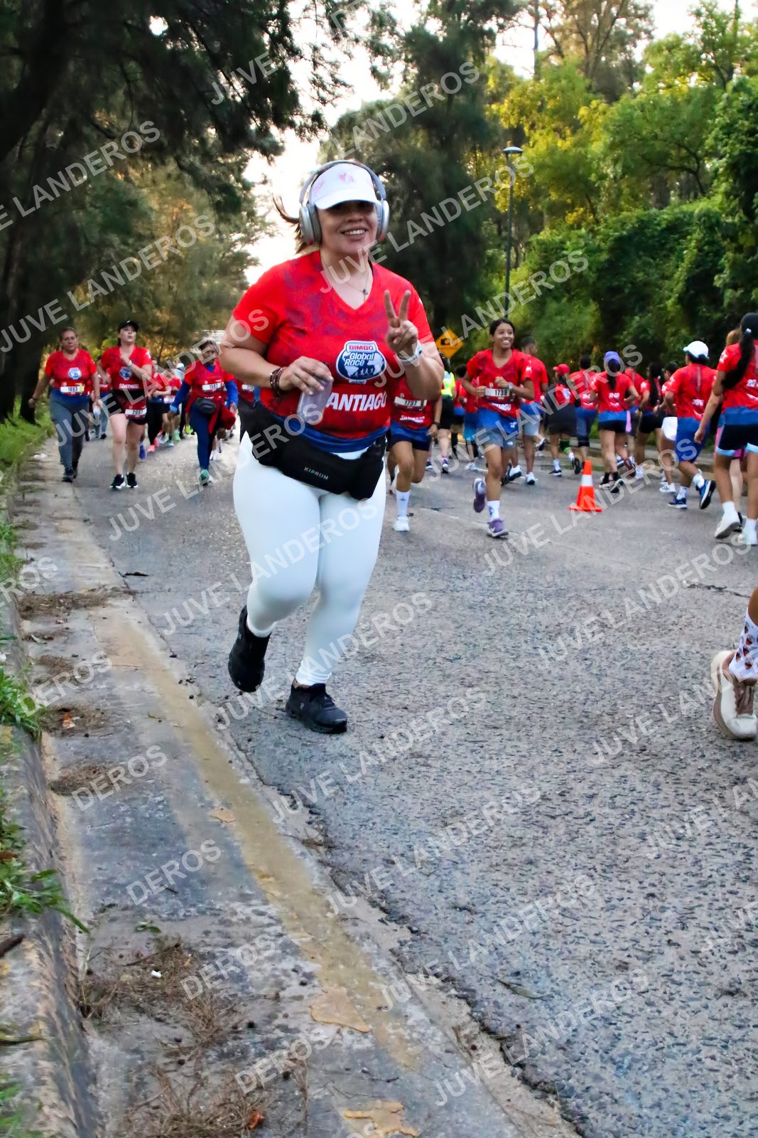 Foto de la CARRERA BIMBO GLOBAL RACE GUADALAJARA en Centro Comercial Andares, Blvd. Puerta de Hierro 4965, Zapopan a las 06:58
