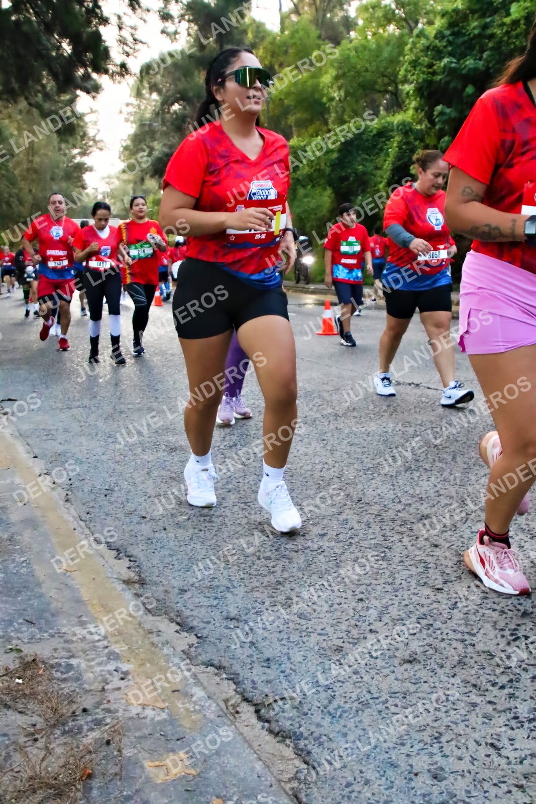 Foto de la CARRERA BIMBO GLOBAL RACE GUADALAJARA en Centro Comercial Andares, Blvd. Puerta de Hierro 4965, Zapopan a las 07:01 · dorsal 3058