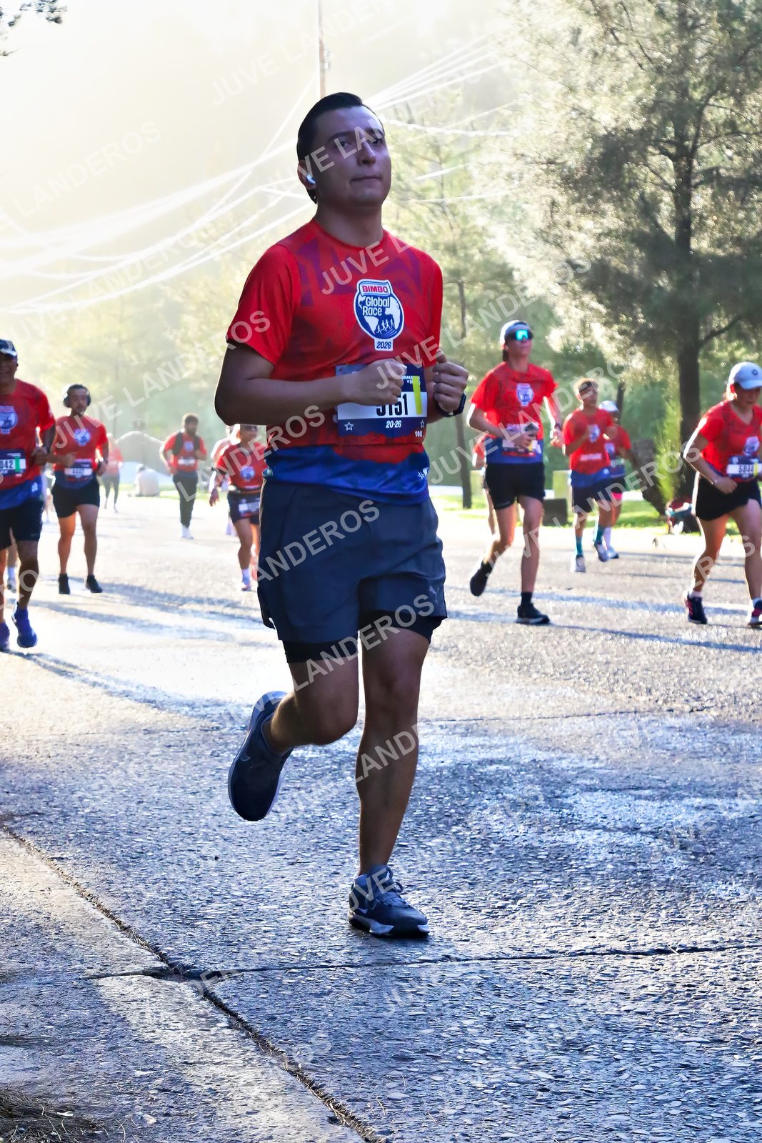 Foto de la CARRERA BIMBO GLOBAL RACE GUADALAJARA en Centro Comercial Andares, Blvd. Puerta de Hierro 4965, Zapopan a las 07:26