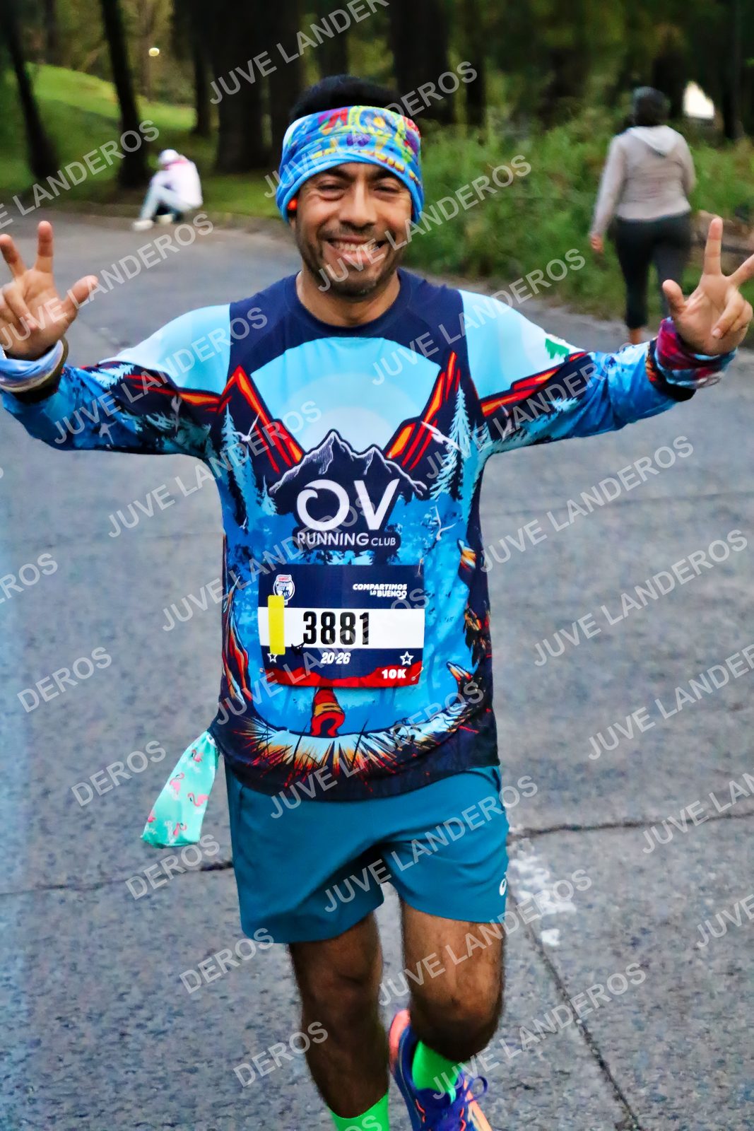 Foto de la CARRERA BIMBO GLOBAL RACE GUADALAJARA en Centro Comercial Andares, Blvd. Puerta de Hierro 4965, Zapopan a las 04:51 · dorsal 3881