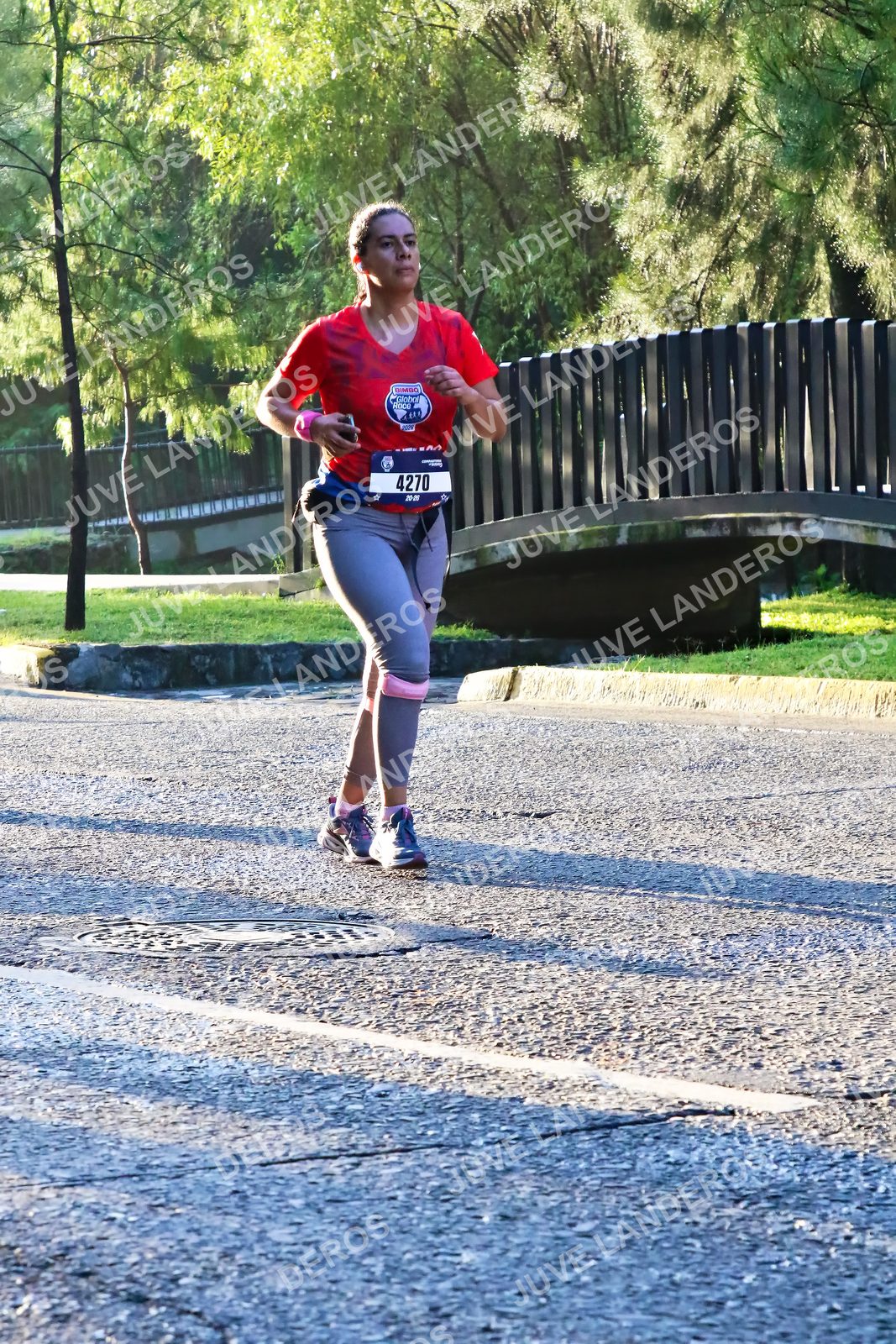 Foto de la CARRERA BIMBO GLOBAL RACE GUADALAJARA en Centro Comercial Andares, Blvd. Puerta de Hierro 4965, Zapopan a las 07:26 · dorsal 4270