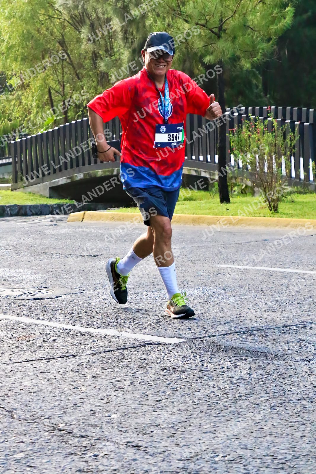 Foto de la CARRERA BIMBO GLOBAL RACE GUADALAJARA en Centro Comercial Andares, Blvd. Puerta de Hierro 4965, Zapopan a las 07:42 · dorsal 3947