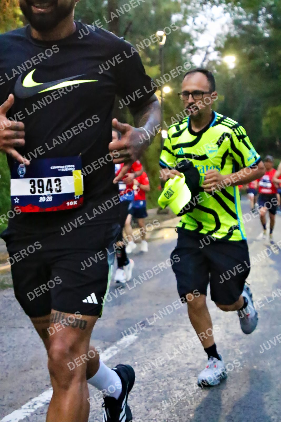 Foto de la CARRERA BIMBO GLOBAL RACE GUADALAJARA en Centro Comercial Andares, Blvd. Puerta de Hierro 4965, Zapopan a las 06:39 · dorsal 3943