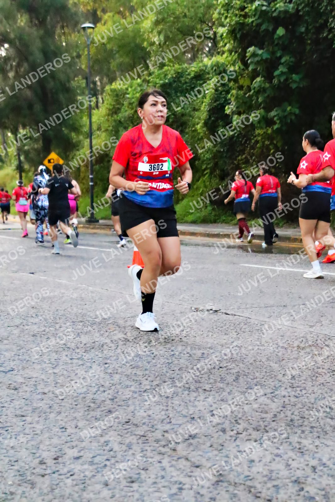 Foto de la CARRERA BIMBO GLOBAL RACE GUADALAJARA en Centro Comercial Andares, Blvd. Puerta de Hierro 4965, Zapopan a las 04:59 · dorsal 3602