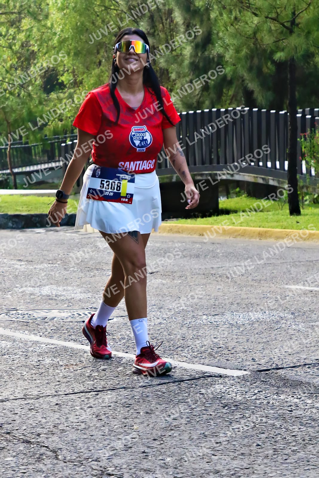 Foto de la CARRERA BIMBO GLOBAL RACE GUADALAJARA en Centro Comercial Andares, Blvd. Puerta de Hierro 4965, Zapopan a las 07:45 · dorsal 5308
