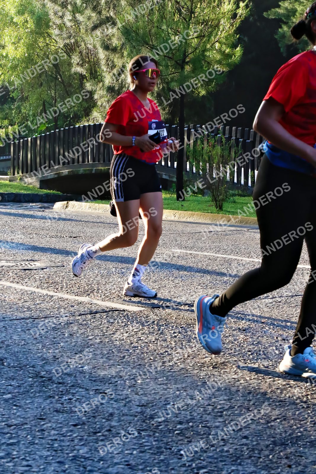 Foto de la CARRERA BIMBO GLOBAL RACE GUADALAJARA en Centro Comercial Andares, Blvd. Puerta de Hierro 4965, Zapopan a las 07:29 · dorsal 22