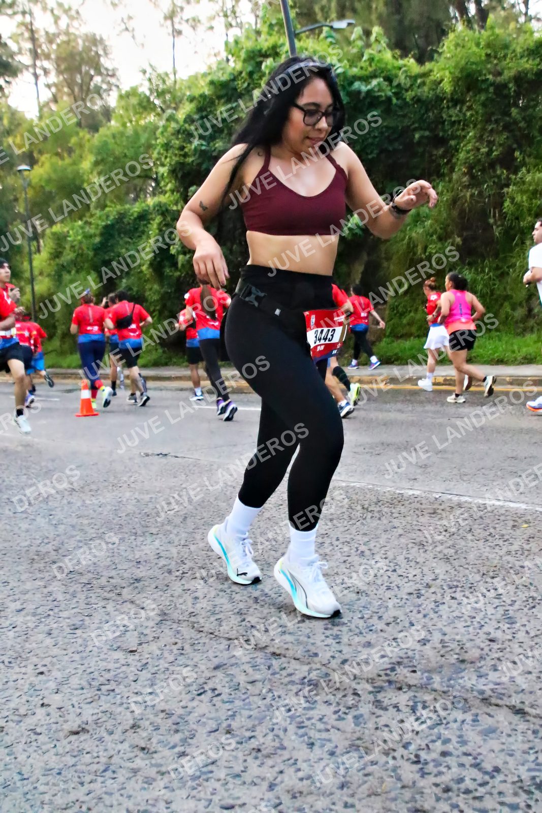 Foto de la CARRERA BIMBO GLOBAL RACE GUADALAJARA en Centro Comercial Andares, Blvd. Puerta de Hierro 4965, Zapopan a las 05:00