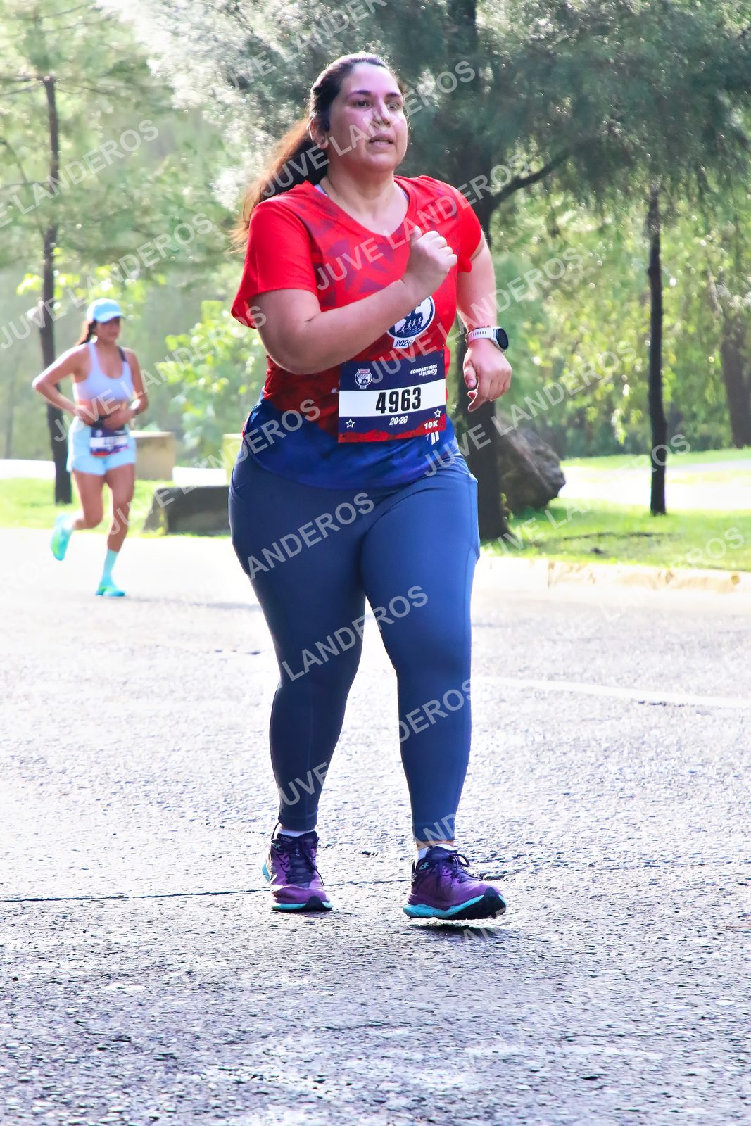 Foto de la CARRERA BIMBO GLOBAL RACE GUADALAJARA en Centro Comercial Andares, Blvd. Puerta de Hierro 4965, Zapopan a las 07:49 · dorsal 4963, 2020