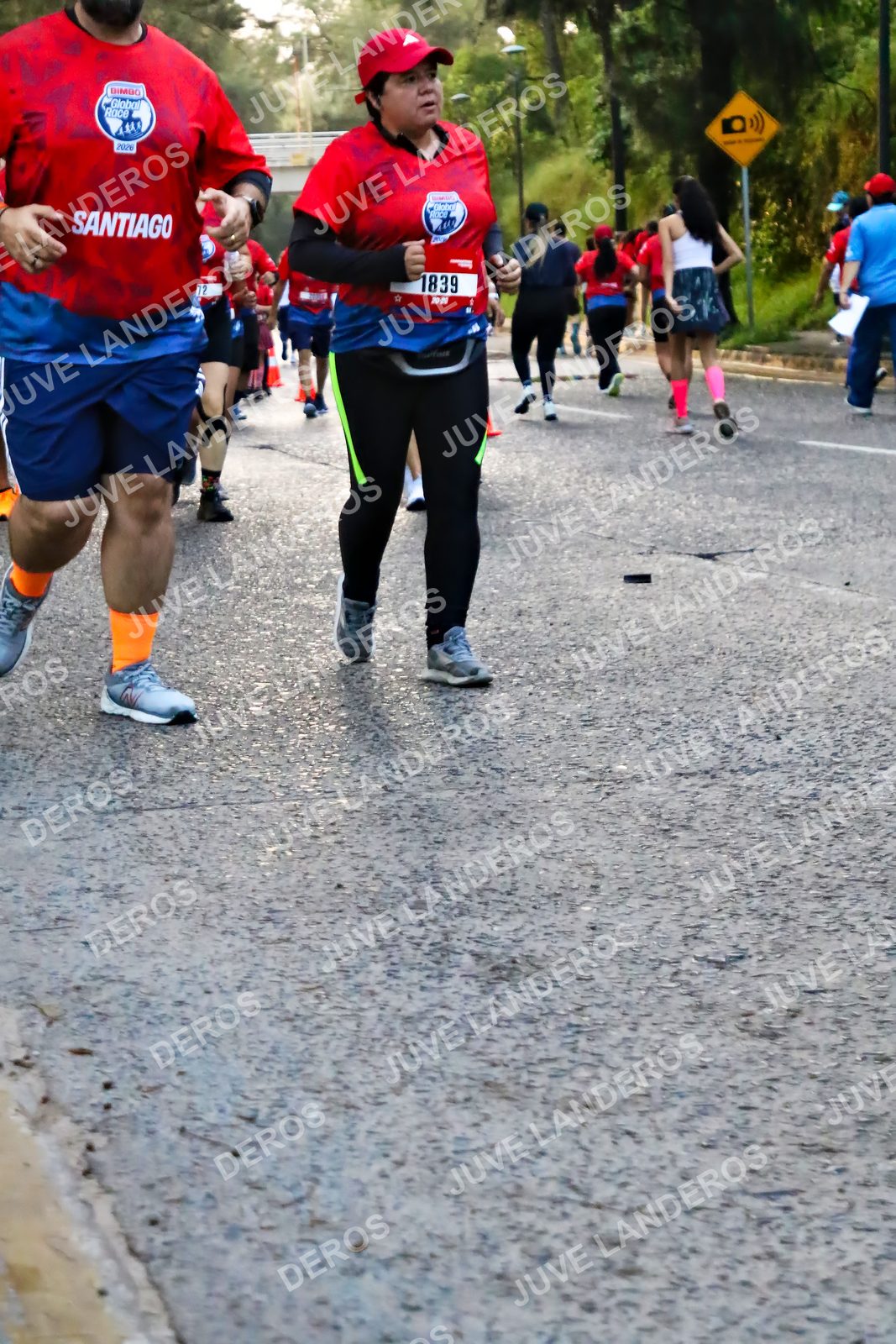 Foto de la CARRERA BIMBO GLOBAL RACE GUADALAJARA en Centro Comercial Andares, Blvd. Puerta de Hierro 4965, Zapopan a las 07:04 · dorsal 1839