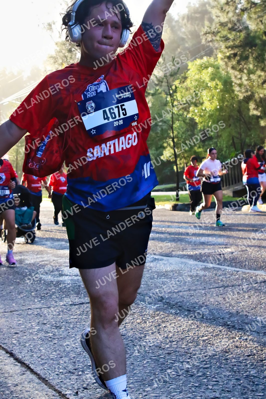 Foto de la CARRERA BIMBO GLOBAL RACE GUADALAJARA en Centro Comercial Andares, Blvd. Puerta de Hierro 4965, Zapopan a las 07:23 · dorsal 4675, 983