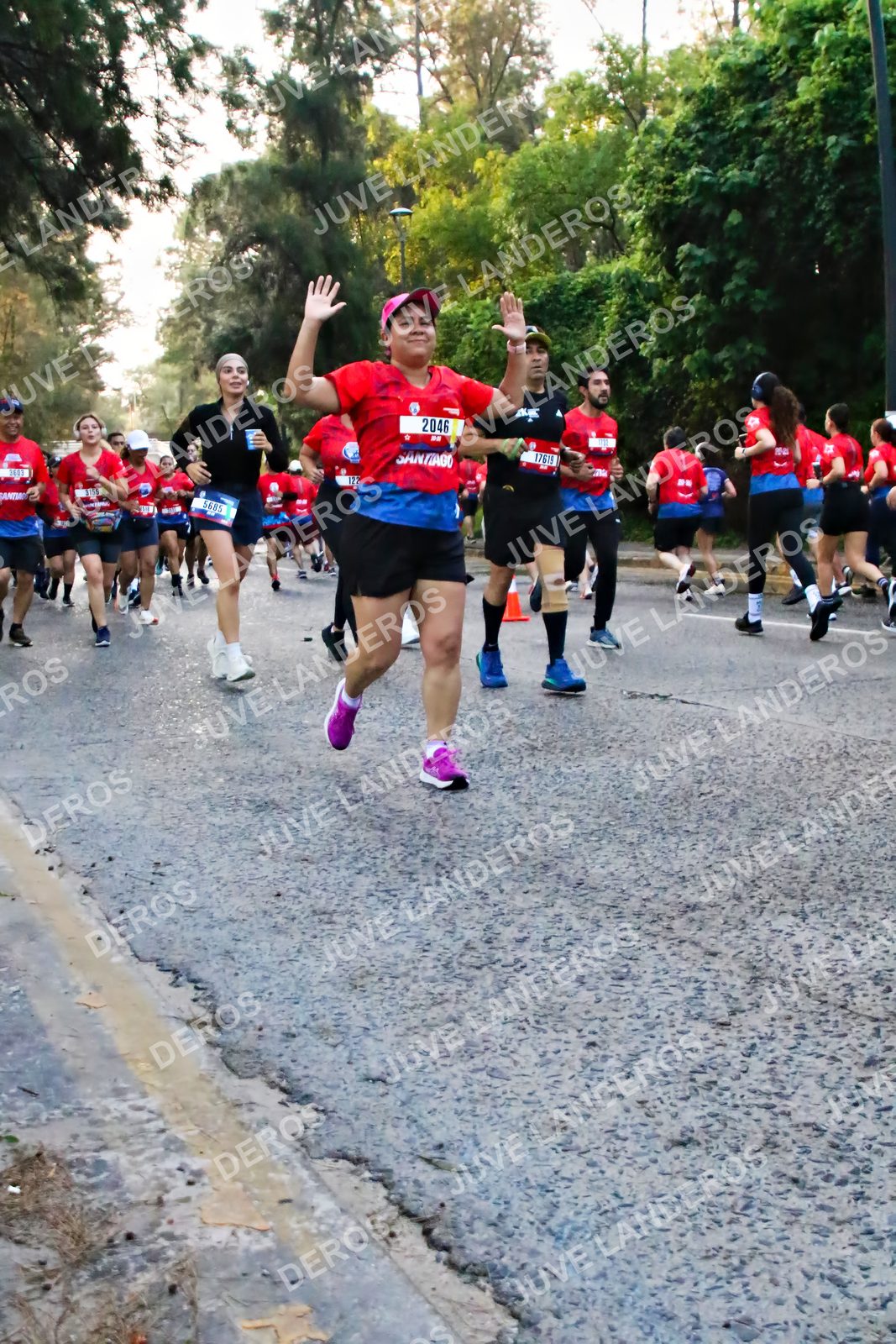 Foto de la CARRERA BIMBO GLOBAL RACE GUADALAJARA en Centro Comercial Andares, Blvd. Puerta de Hierro 4965, Zapopan a las 06:59 · dorsal 2046, 17619, 5685