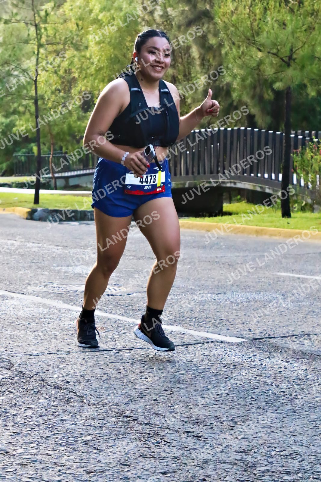 Foto de la CARRERA BIMBO GLOBAL RACE GUADALAJARA en Centro Comercial Andares, Blvd. Puerta de Hierro 4965, Zapopan a las 07:37 · dorsal 4473