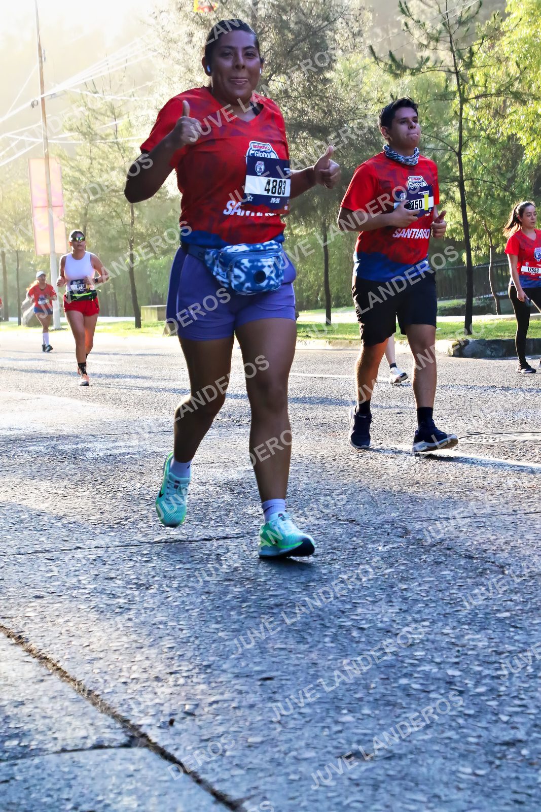 Foto de la CARRERA BIMBO GLOBAL RACE GUADALAJARA en Centro Comercial Andares, Blvd. Puerta de Hierro 4965, Zapopan a las 07:31 · dorsal 4883, 17553, 150