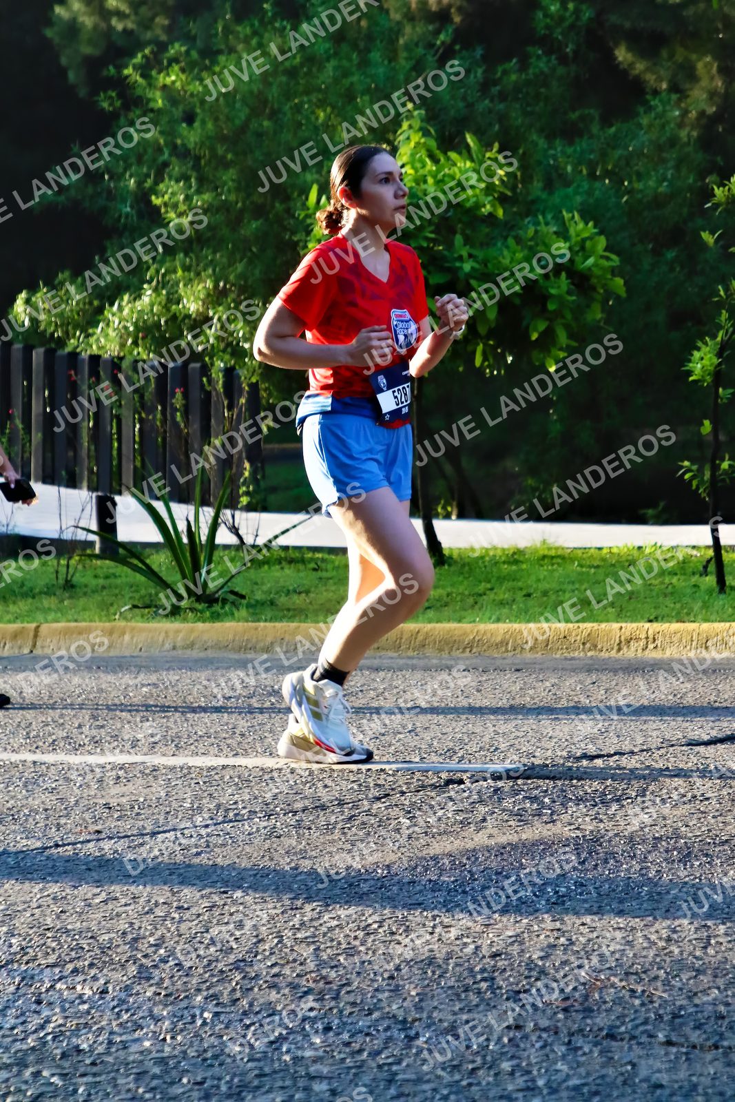 Foto de la CARRERA BIMBO GLOBAL RACE GUADALAJARA en Centro Comercial Andares, Blvd. Puerta de Hierro 4965, Zapopan a las 07:31 · dorsal 528