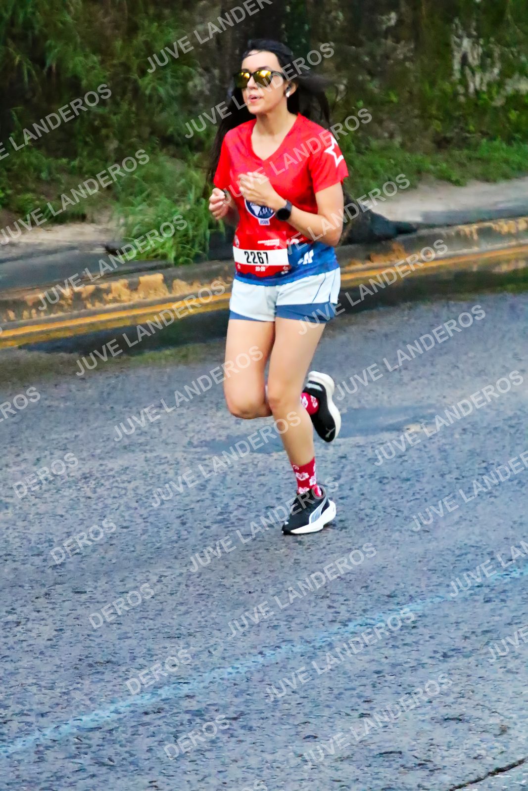 Foto de la CARRERA BIMBO GLOBAL RACE GUADALAJARA en Centro Comercial Andares, Blvd. Puerta de Hierro 4965, Zapopan a las 04:55 · dorsal 2267