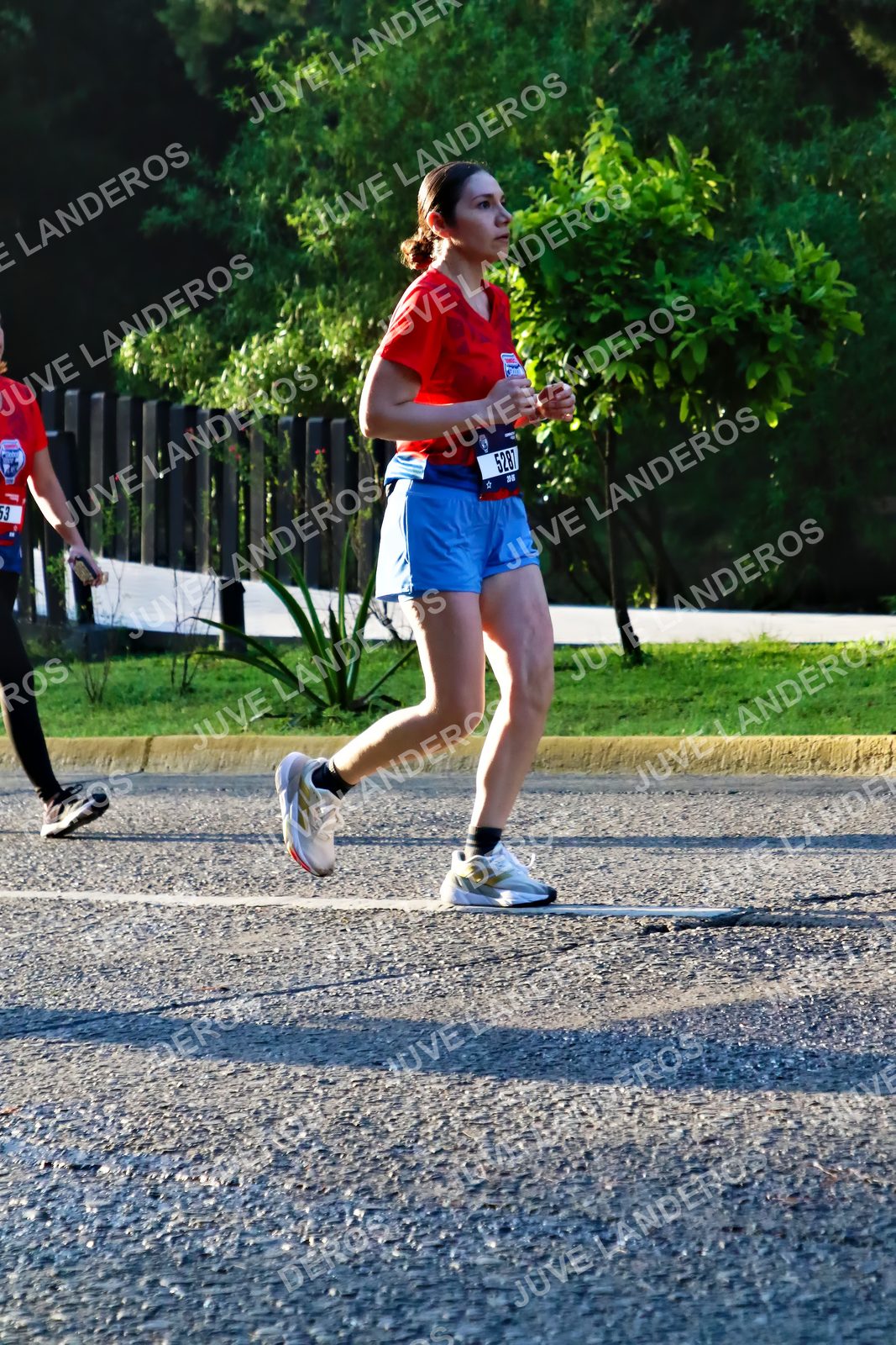 Foto de la CARRERA BIMBO GLOBAL RACE GUADALAJARA en Centro Comercial Andares, Blvd. Puerta de Hierro 4965, Zapopan a las 07:31 · dorsal 5287