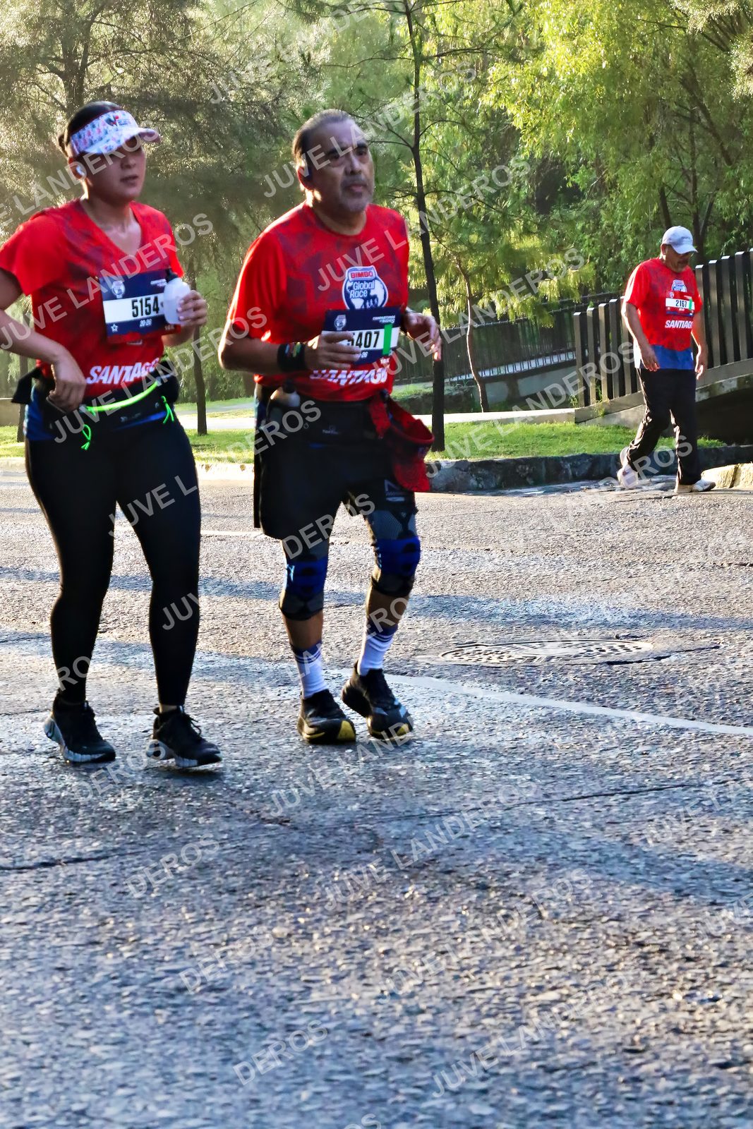 Foto de la CARRERA BIMBO GLOBAL RACE GUADALAJARA en Centro Comercial Andares, Blvd. Puerta de Hierro 4965, Zapopan a las 07:23 · dorsal 5154, 407