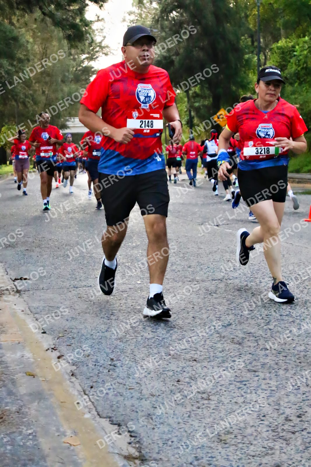 Foto de la CARRERA BIMBO GLOBAL RACE GUADALAJARA en Centro Comercial Andares, Blvd. Puerta de Hierro 4965, Zapopan a las 05:00 · dorsal 2148, 3218